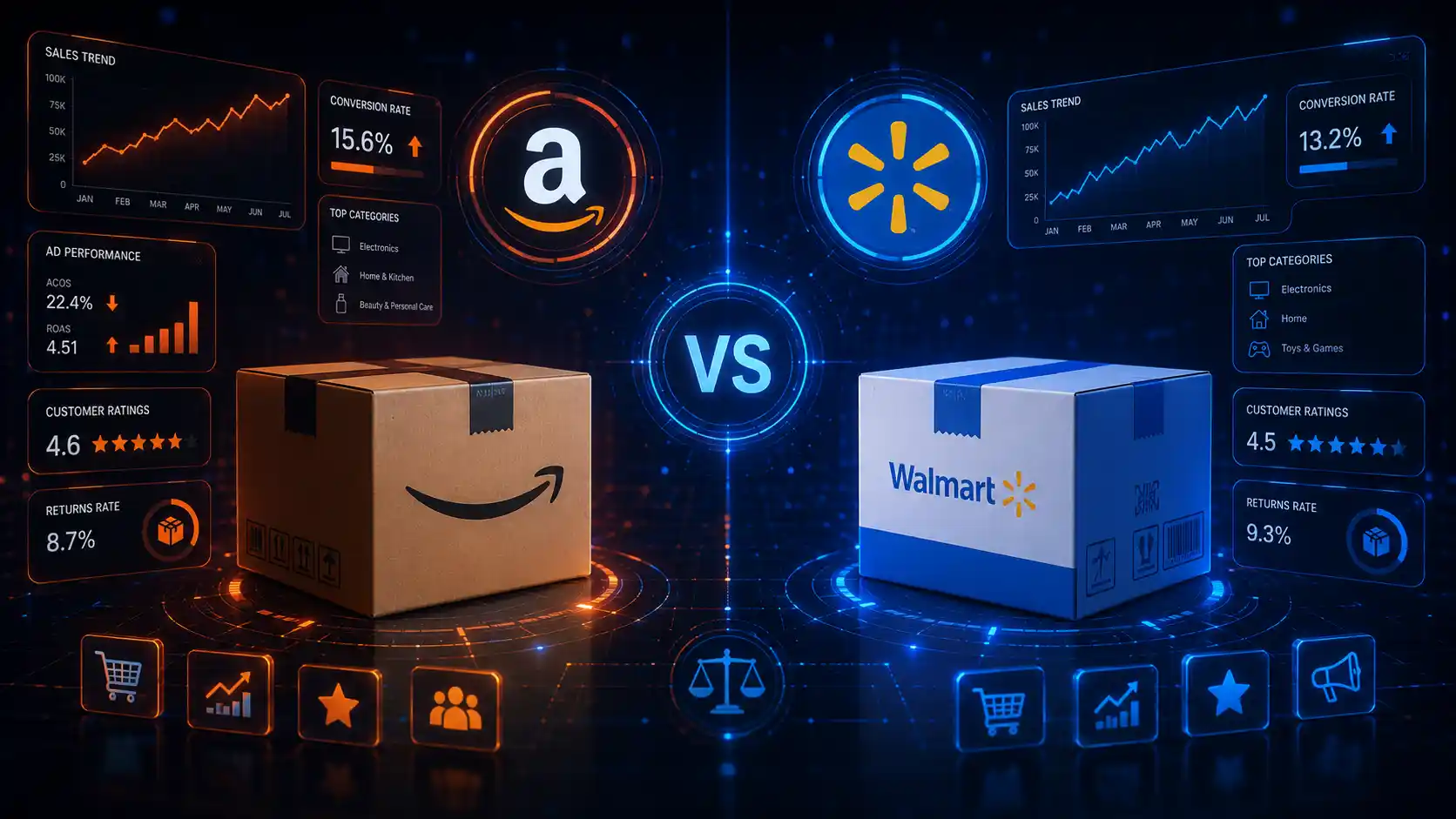 Amazon vs Walmart Marketplace