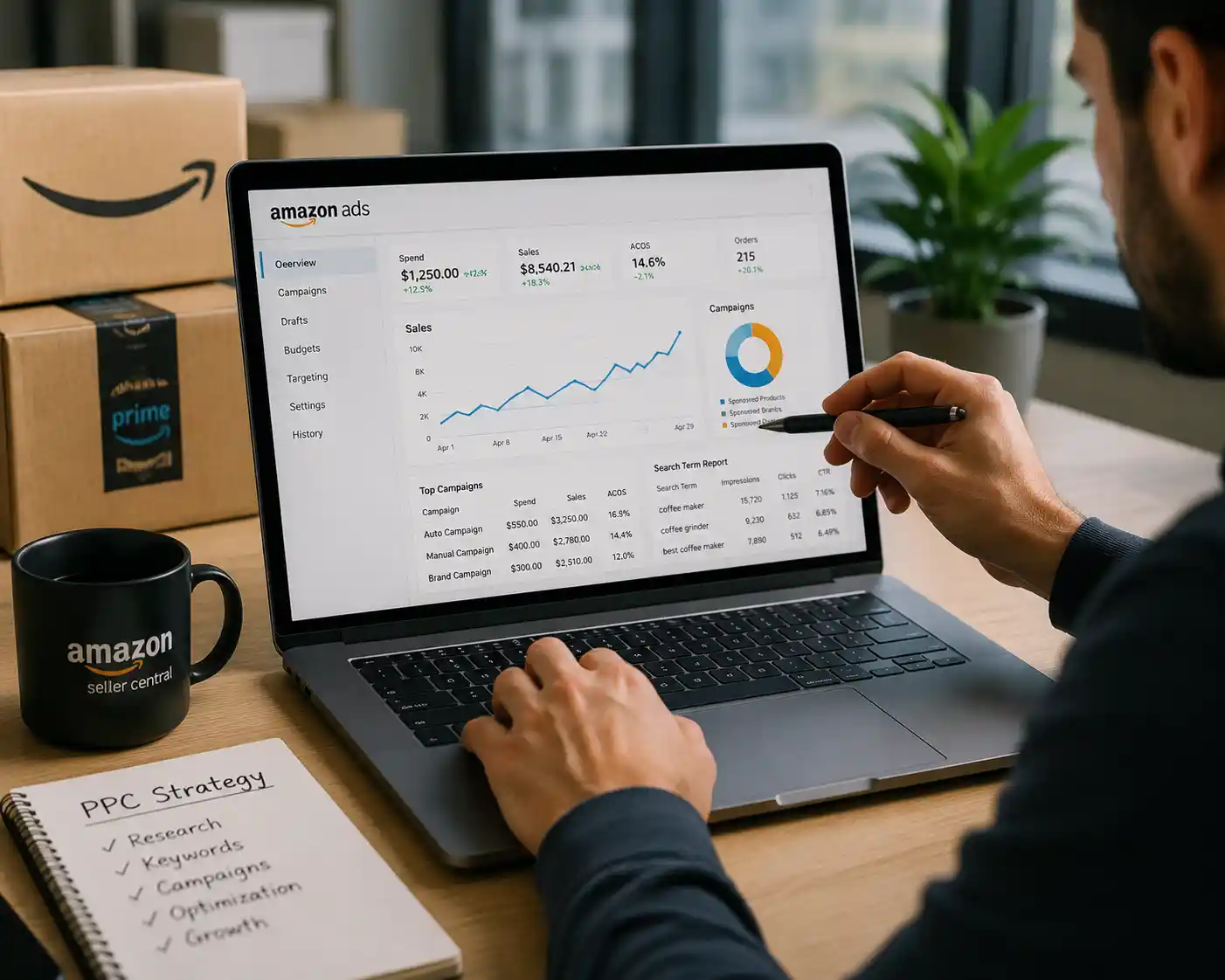 Amazon PPC Management Agency for New Sellers